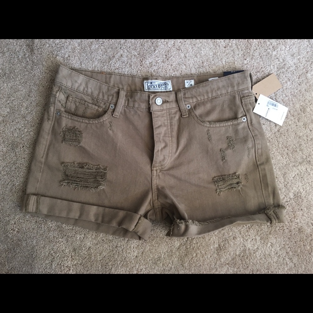 COPY - NWT Lucky Brand Distressed Shorts